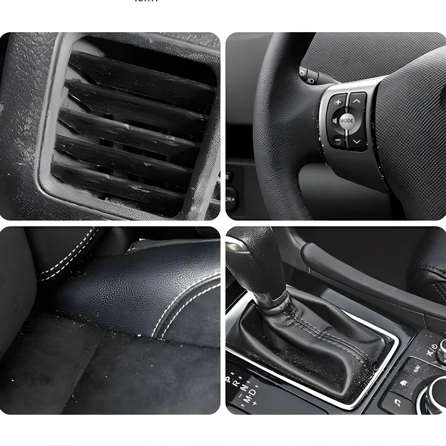 Cepillo Detallador Premium para Auto – Ideal para Ranuras y Ventilas