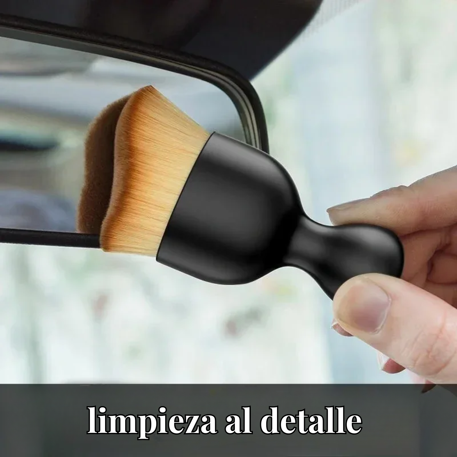 Cepillo Detallador Premium para Auto – Ideal para Ranuras y Ventilas