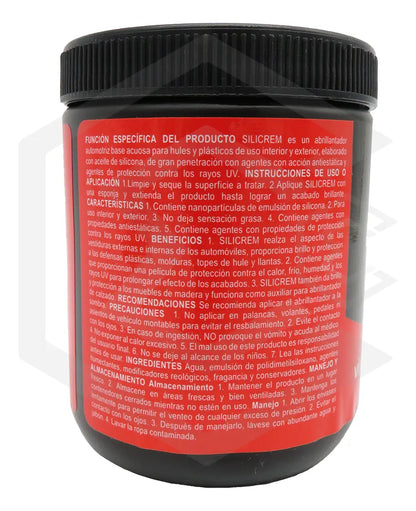 Abrillantador Para Llantas Y Plásticos Silicrem W Margrey 10595232 Color Blanco 300g