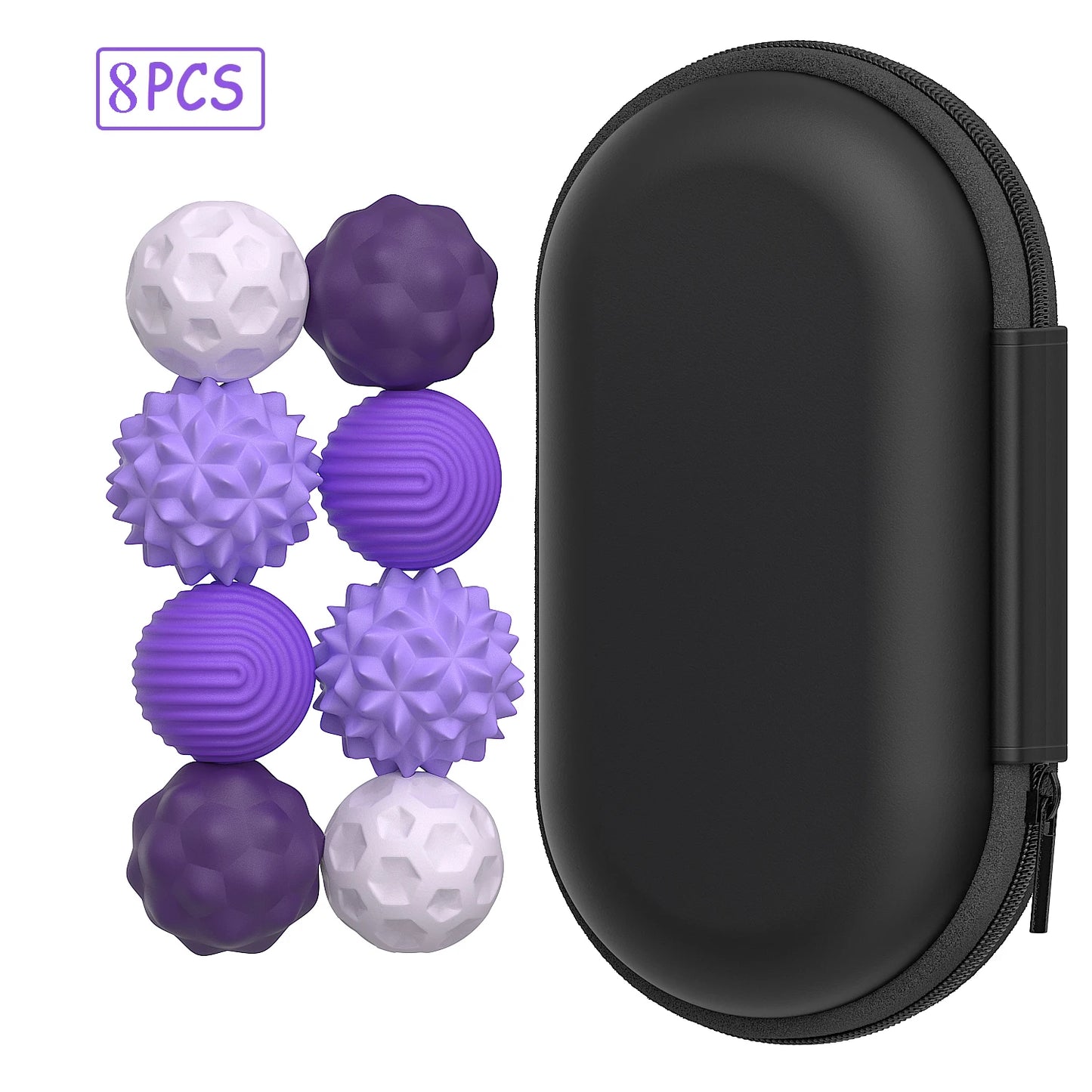 Bolas Sensoriales Antiestrés Magnéticas (4 pzs) – Alivio de Ansiedad y Estrés